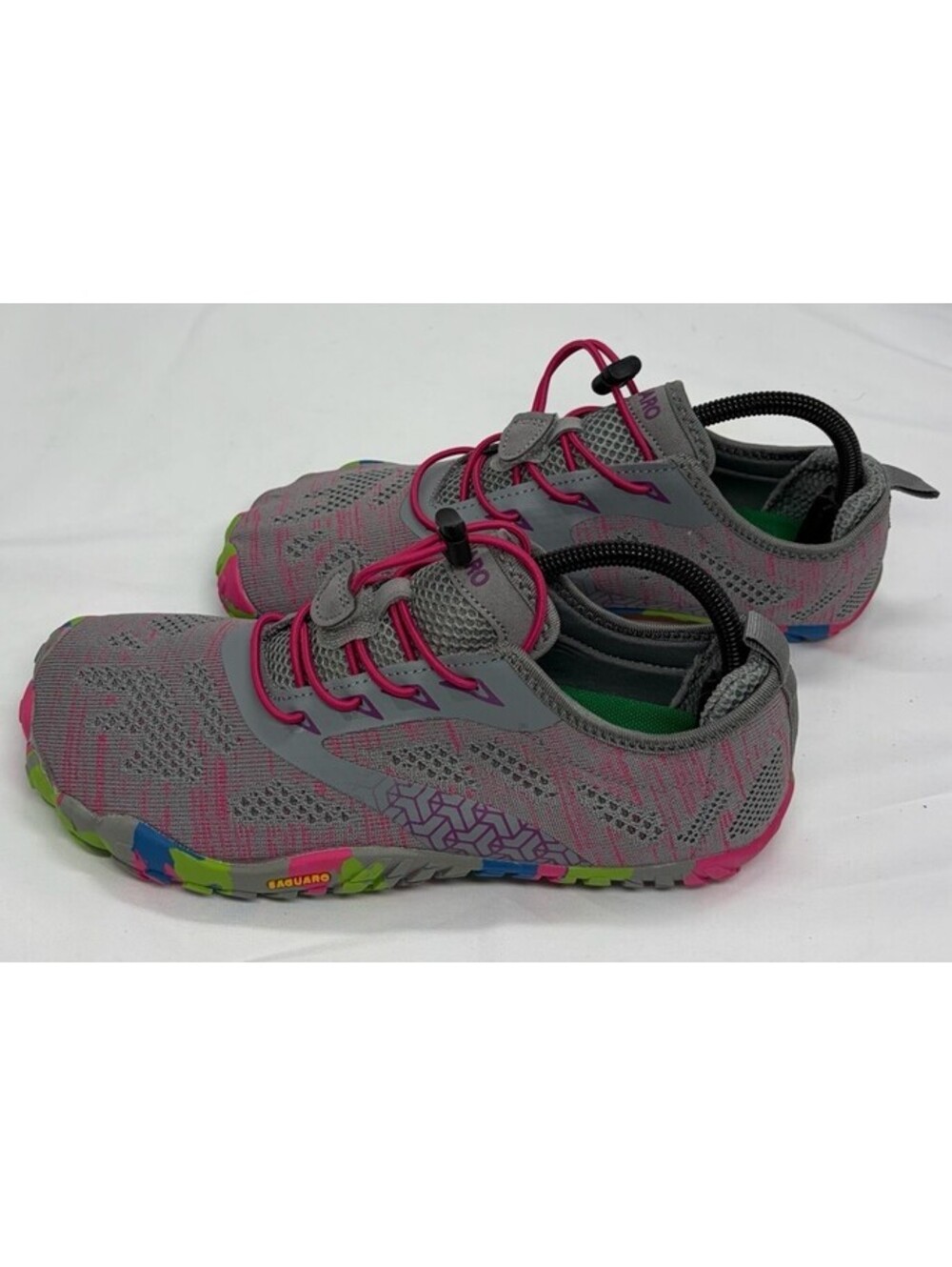 SAGUARO Mesh Low Top Athletic Sneaker Breathable Lightweight Rubber Sole Sz 41